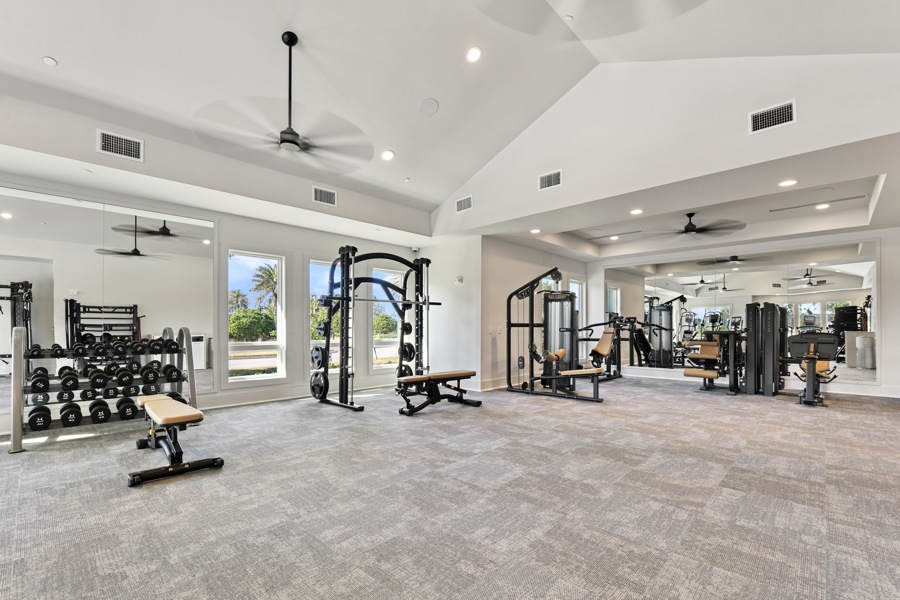 fitness center